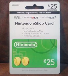 Nintendo eShop Card 25 euros (1)